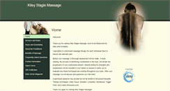 Desktop Screenshot of kileyslaglemassage.abmp.com