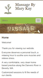 Mobile Screenshot of massagebymarykay.abmp.com