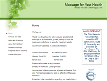 Tablet Screenshot of massage.abmp.com