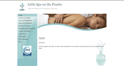 Desktop Screenshot of littlespaontheprairie.abmp.com