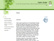 Tablet Screenshot of helensutter.abmp.com