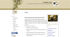 Desktop Screenshot of moderndog.abmp.com