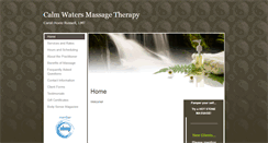 Desktop Screenshot of calmwatersmassagetherapy.abmp.com