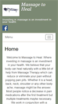 Mobile Screenshot of massagetoheal.abmp.com