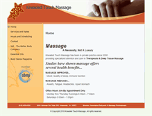 Tablet Screenshot of kneadedtouchmassage.abmp.com