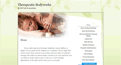 Desktop Screenshot of msvickystherapeuticbodyworks.abmp.com