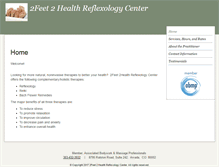 Tablet Screenshot of 2feet2health.abmp.com