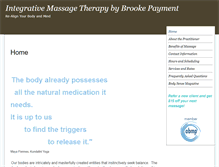 Tablet Screenshot of integrativemassagetherapy.abmp.com