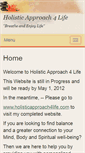 Mobile Screenshot of holisticapproach4life.abmp.com