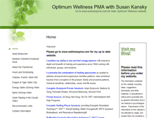 Tablet Screenshot of optimumwellness.abmp.com