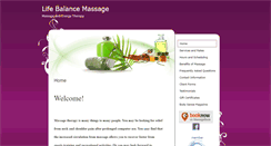 Desktop Screenshot of lifebalancemassage.abmp.com