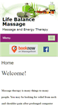 Mobile Screenshot of lifebalancemassage.abmp.com