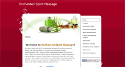 Desktop Screenshot of enchantedspiritmassage.abmp.com