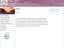 Tablet Screenshot of massageinmotion.abmp.com