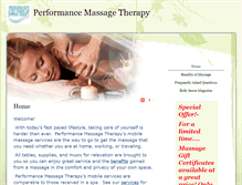 Tablet Screenshot of performancemassagetherapy.abmp.com