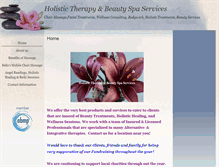 Tablet Screenshot of holisticbeautyservices.abmp.com