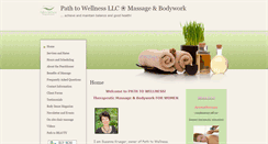 Desktop Screenshot of pathtowellness-llc.abmp.com