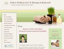 Tablet Screenshot of pathtowellness-llc.abmp.com