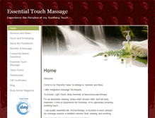 Tablet Screenshot of essentialtouchmassage.abmp.com