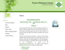 Tablet Screenshot of paynewellnesscenter.abmp.com