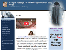 Tablet Screenshot of magicofmassage.abmp.com