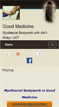 Mobile Screenshot of goodmedicine.abmp.com