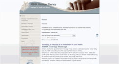 Desktop Screenshot of ammatherapy.abmp.com