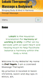 Mobile Screenshot of lokahimassage.abmp.com