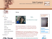 Tablet Screenshot of debifreeland.abmp.com