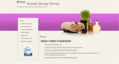 Desktop Screenshot of dynamicmassage.abmp.com