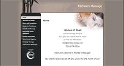 Desktop Screenshot of micheles-massage.abmp.com