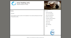 Desktop Screenshot of ensohealingarts.abmp.com