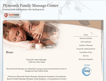 Tablet Screenshot of plymouthfamilymassage.abmp.com