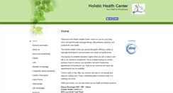 Desktop Screenshot of holistichealthcenter.abmp.com