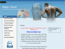 Tablet Screenshot of magictouch.abmp.com