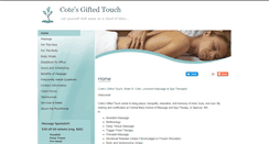 Desktop Screenshot of cotesgiftedtouch.abmp.com