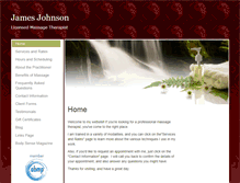 Tablet Screenshot of johnsonmassage.abmp.com