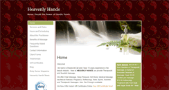 Desktop Screenshot of heavenlyhands.abmp.com