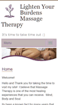 Mobile Screenshot of lybmassage.abmp.com
