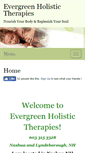 Mobile Screenshot of evergreenholistictherapies.abmp.com